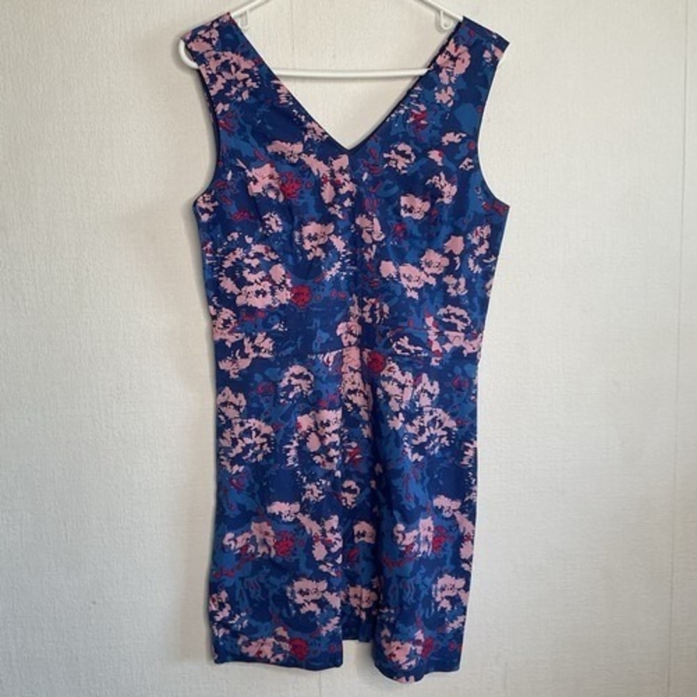 NWOT Armani Exchange Artsy Floral Sleeveless‎ Mini Dress Women 10 China